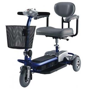 3 tekerlekli akülü scooter